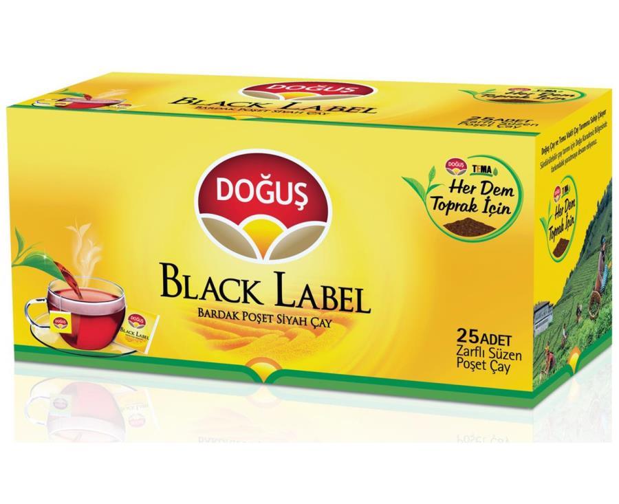  Doğuş Black Label Süzen Poşet Çay 25x2 gr Satın Al