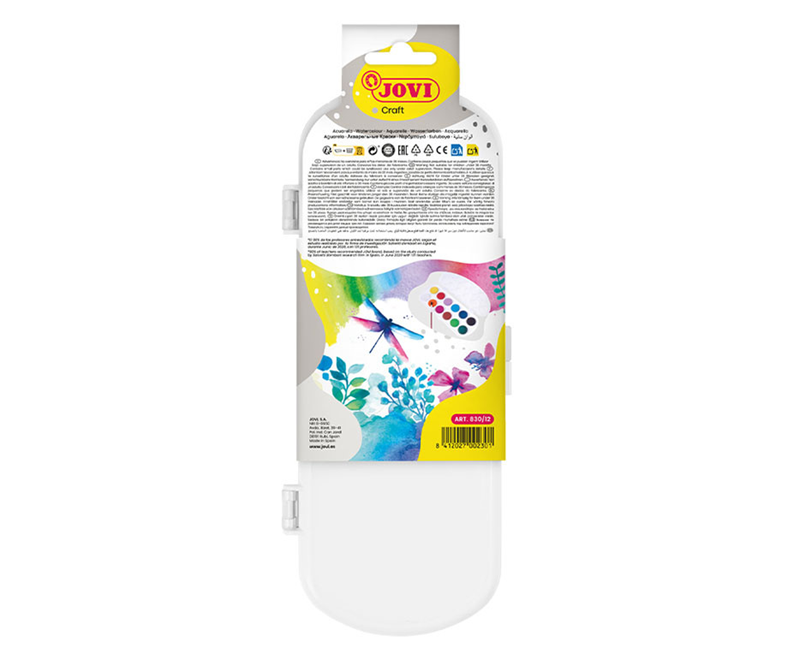  JOVI 830/12 30MM 12 RENK SULU BOYA + FIRÇA Satın Al