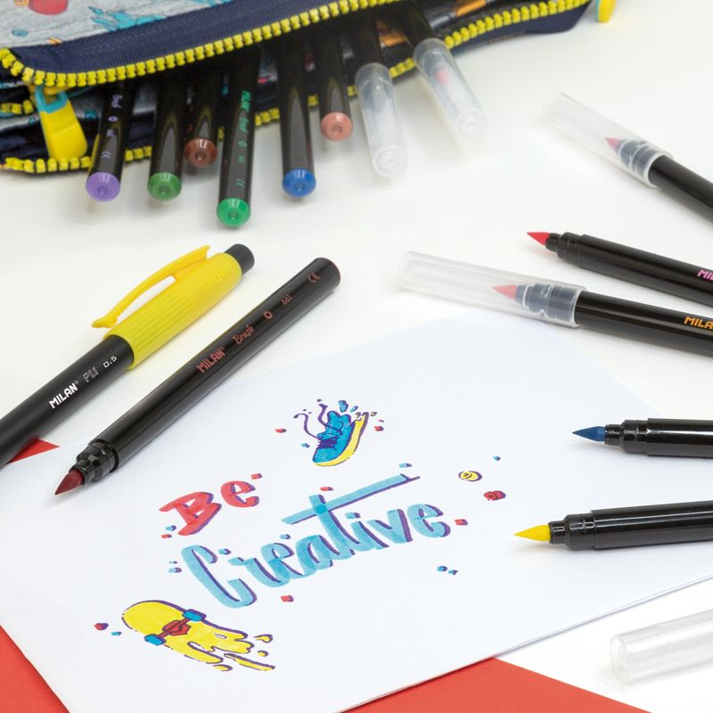  MILAN 0612312 KONİK UÇLU KEÇELİ KALEM (5MM UÇ) - 24'LÜ Satın Al