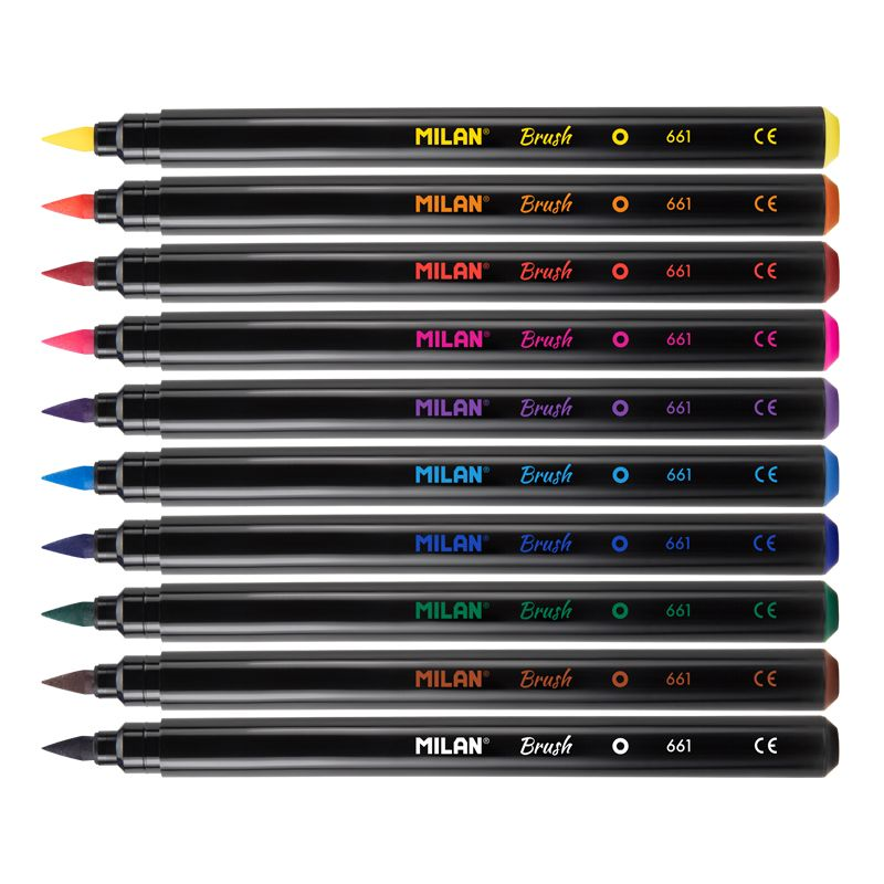  MILAN 0612312 KONİK UÇLU KEÇELİ KALEM (5MM UÇ) - 24'LÜ Satın Al