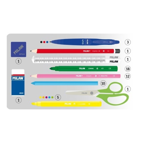  MILAN 081364SRT SHARK ATTACK 3 KATLI SET KALEM ÇANTASI Satın Al