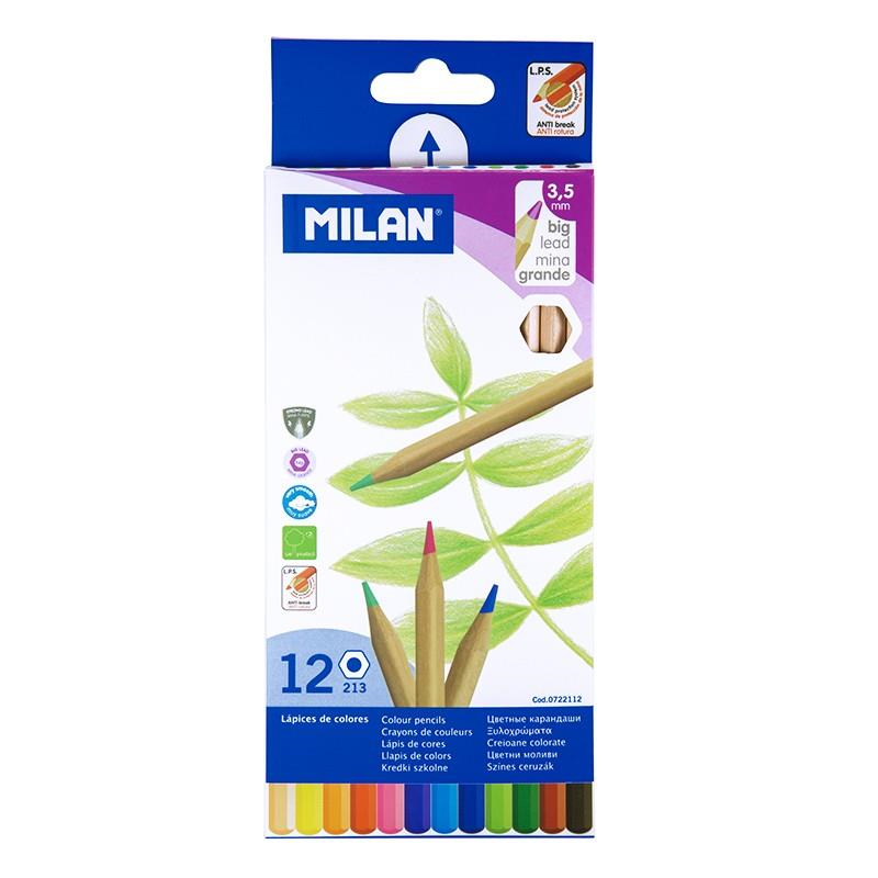  MILAN 722112 ALTIGEN KURU BOYA (3,5MM UÇ) - 12'Lİ Satın Al