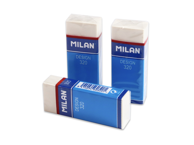  MILAN DESIGN 320 SİLGİ BLİSTER - 3LÜ Satın Al