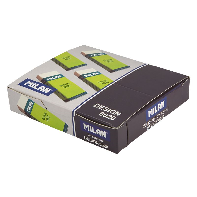  MILAN DESIGN 6020 NATA® PLASTİK SİLGİ - 20ADET Satın Al