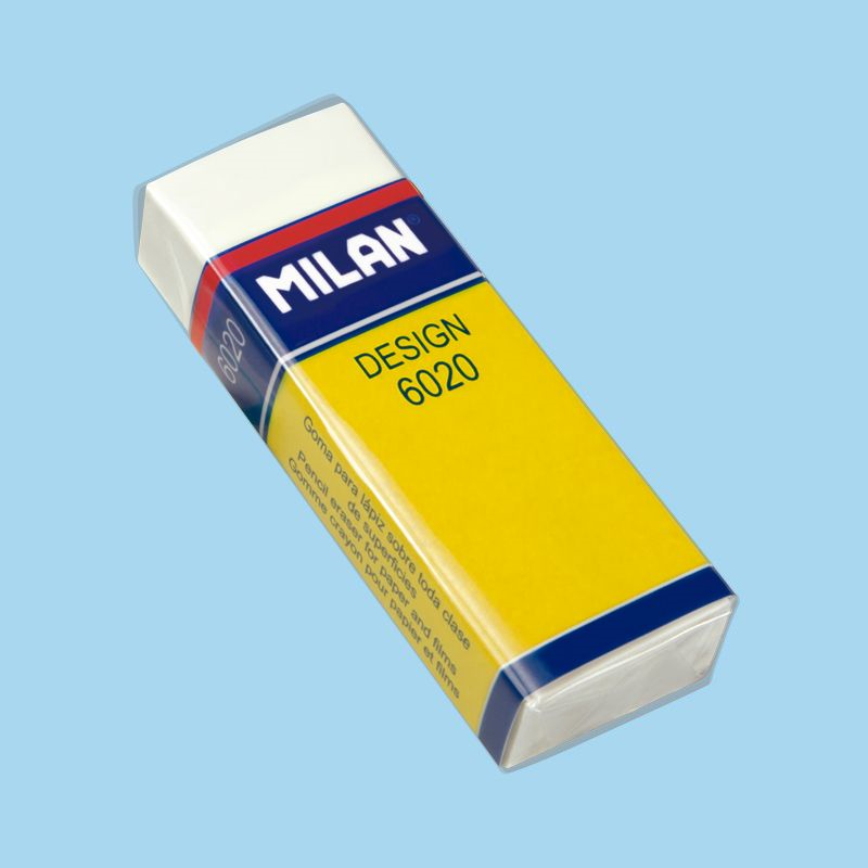  MILAN DESIGN 6020 NATA® PLASTİK SİLGİ - 20ADET Satın Al