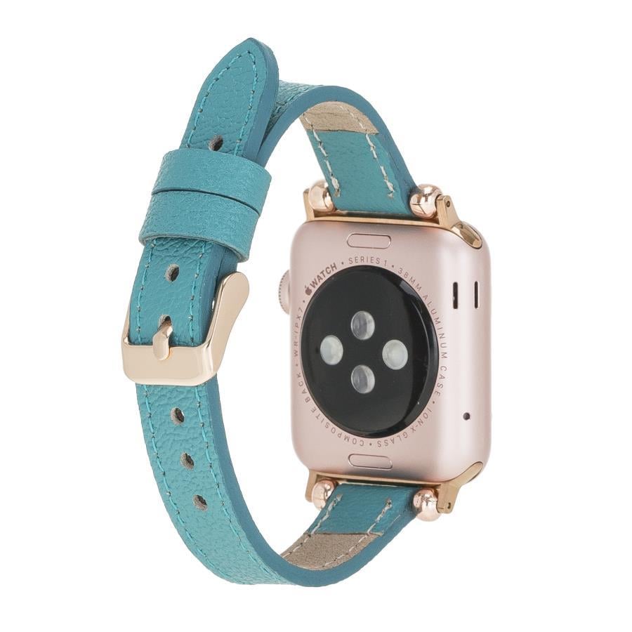 Akıllı Saatler Apple Watch Uyumlu Deri Kordon 38-40-41mm Ferro CP05 Satın Al