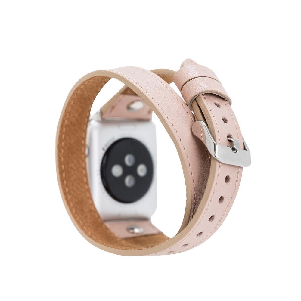 Akıllı Saatler Apple Watch Uyumlu Deri Kordon 38-40-41mm Slim DTST NU1 Satın Al