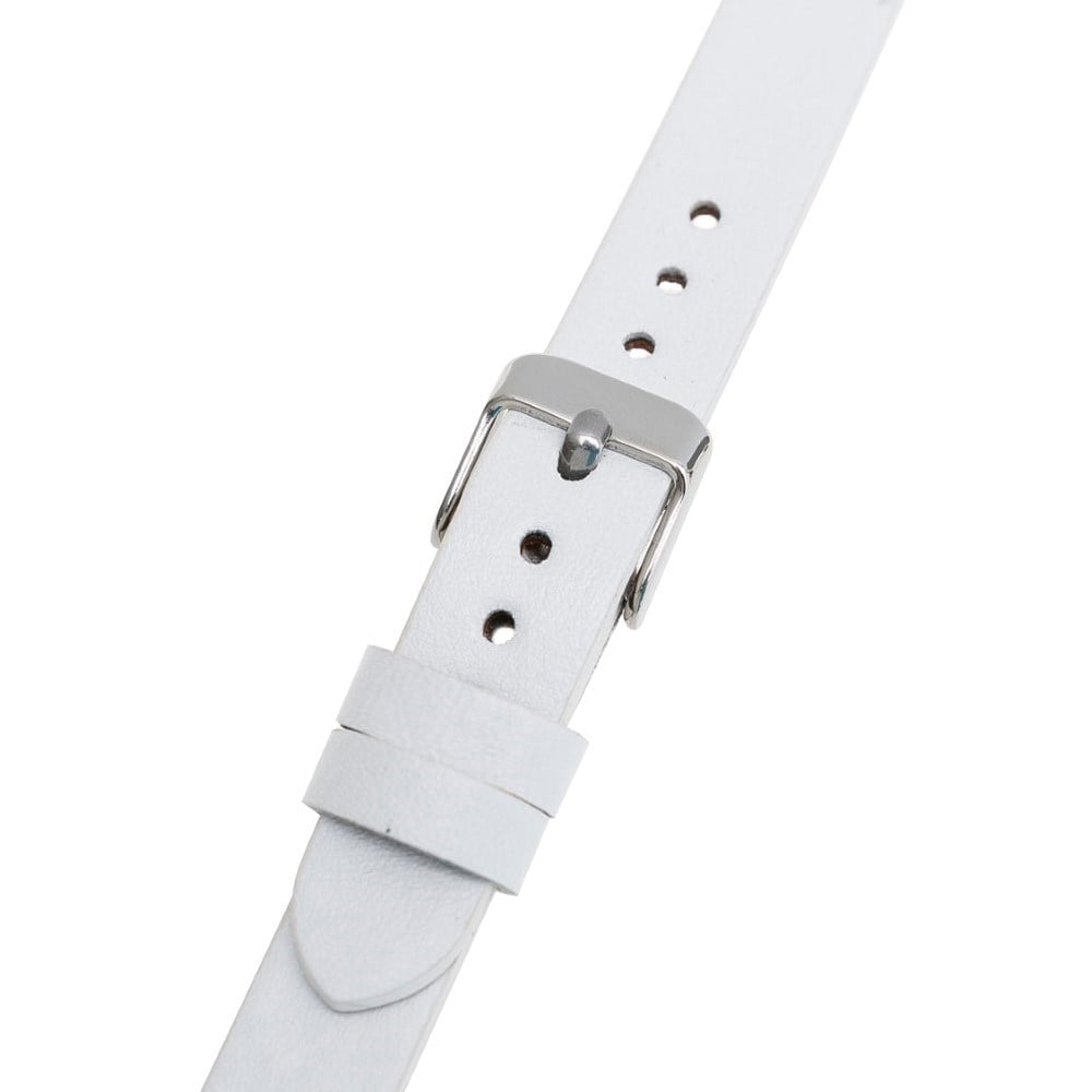 Akıllı Saatler Apple Watch Uyumlu Deri Kordon 38-40-41mm ST F3 Beyaz Satın Al
