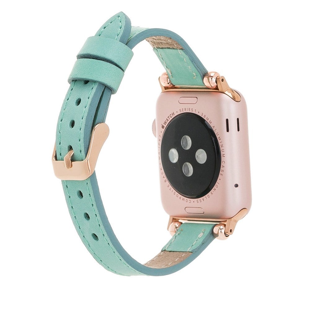 Akıllı Saatler Apple Watch Uyumlu Deri Kordon 42-44-45mm Ferro BRN7 Satın Al