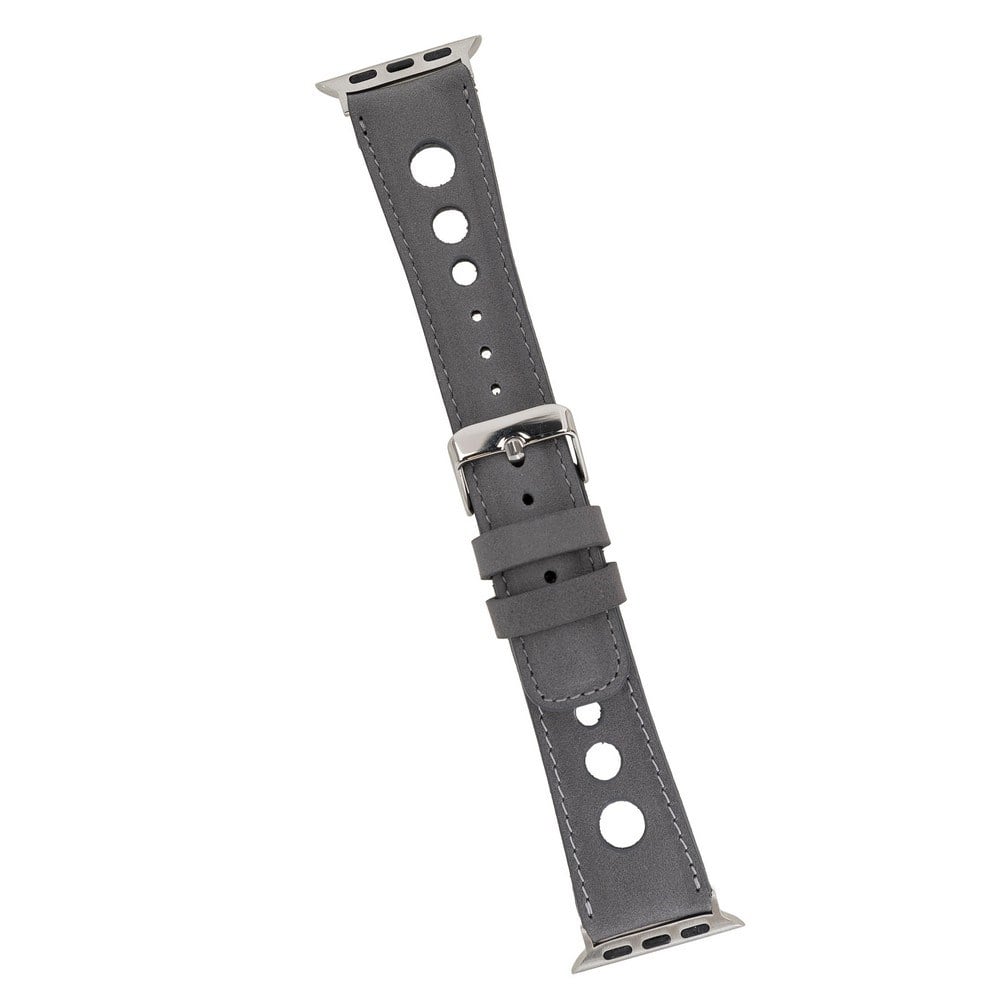 Akıllı Saatler Apple Watch Uyumlu Deri Kordon Çember 42-44-45mm RST9 Satın Al