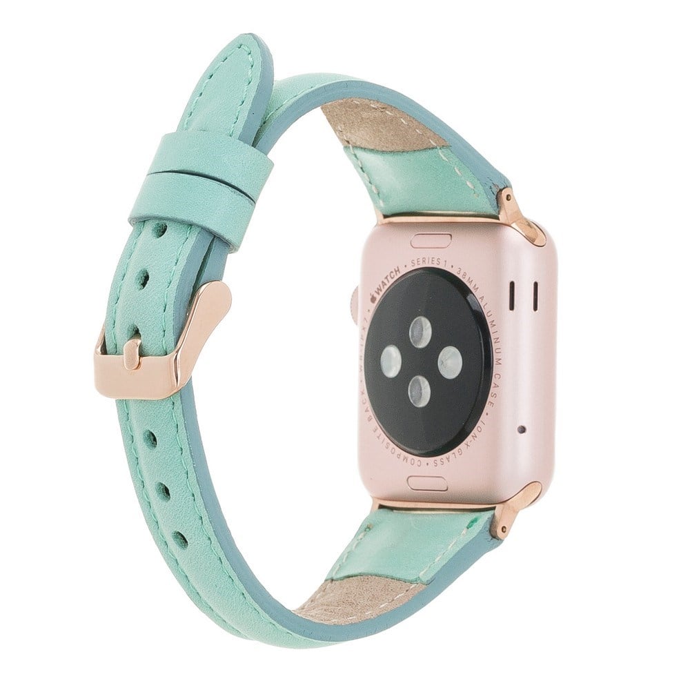 Akıllı Saatler Apple Watch Uyumlu Deri Kordon 42-44-45mm Slim BRN7 Satın Al