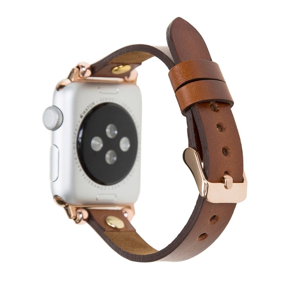 Akıllı Saatler Apple Watch Uyumlu Deri Kordon 42-44-45mm Ferro GT RST2E Satın Al