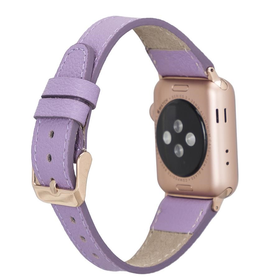 Akıllı Saatler Apple Watch Uyumlu Deri Kordon 38-40-41mm ROM CP22 Satın Al