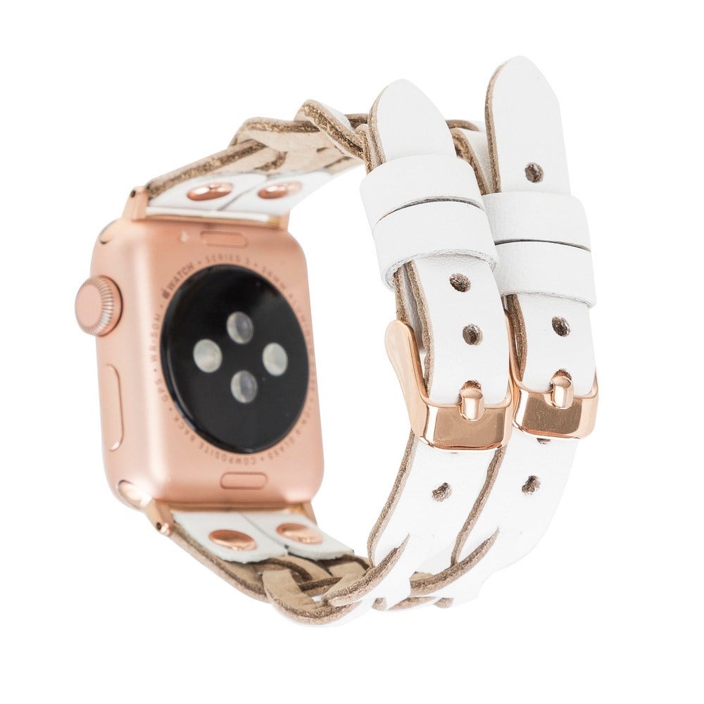Akıllı Saatler Apple Watch Uyumlu Deri Kordon York Double Tour F3 Satın Al