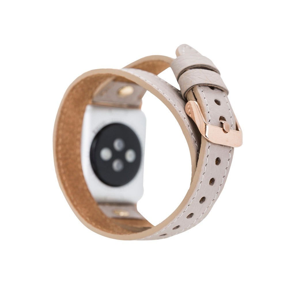 Akıllı Saatler Apple Watch Uyumlu Deri Kordon 38-40-41mm Slim DTGT ERC3 Satın Al