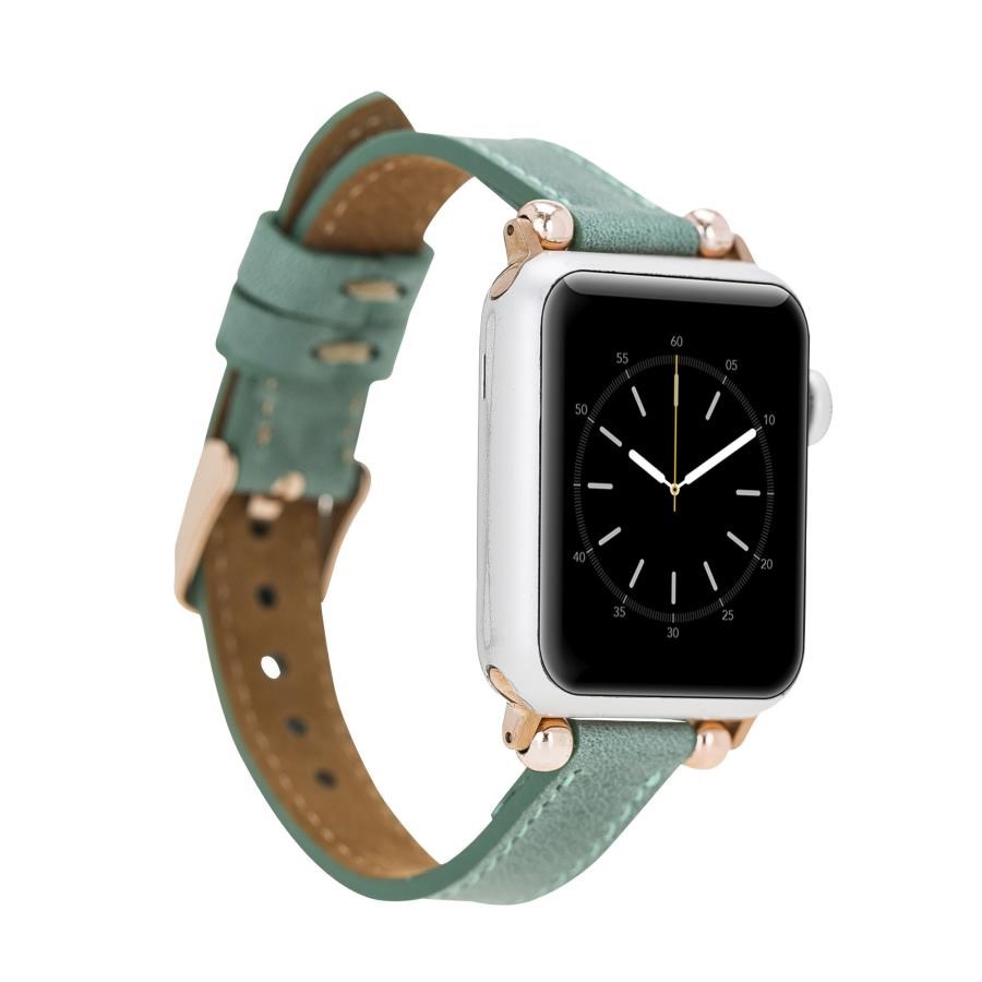 Akıllı Saatler Apple Watch Uyumlu Deri Kordon 42-44-45mm Ferro CZ12 Satın Al