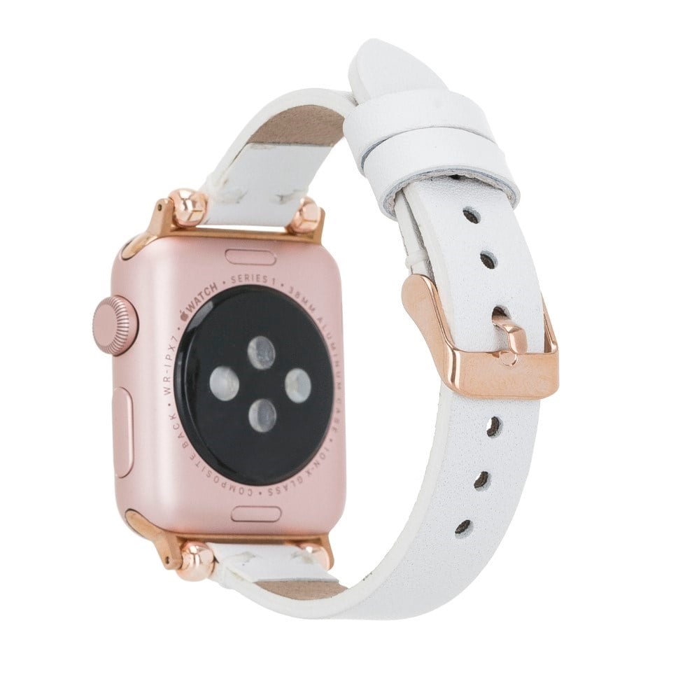 Akıllı Saatler Apple Watch Uyumlu Deri Kordon 38-40-41mm Ferro F3 Satın Al