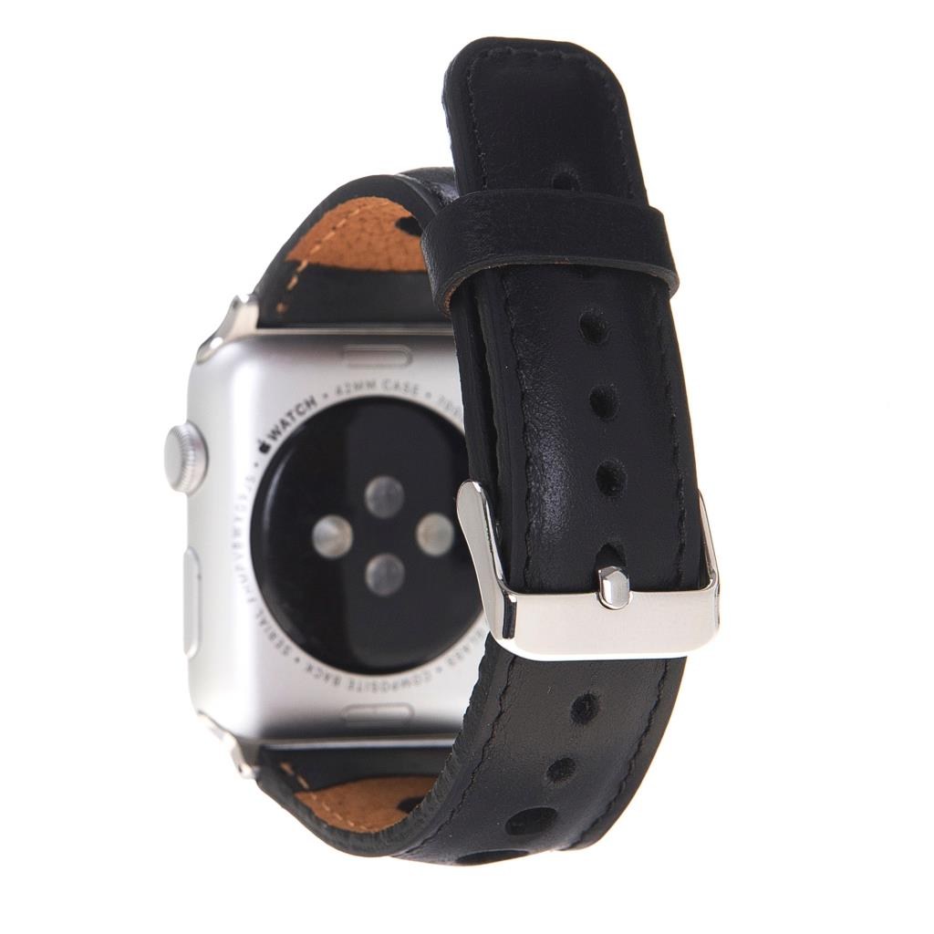 Akıllı Saatler Apple Watch Uyumlu Deri Kordon 42-44-45mm ARK RST1 Satın Al