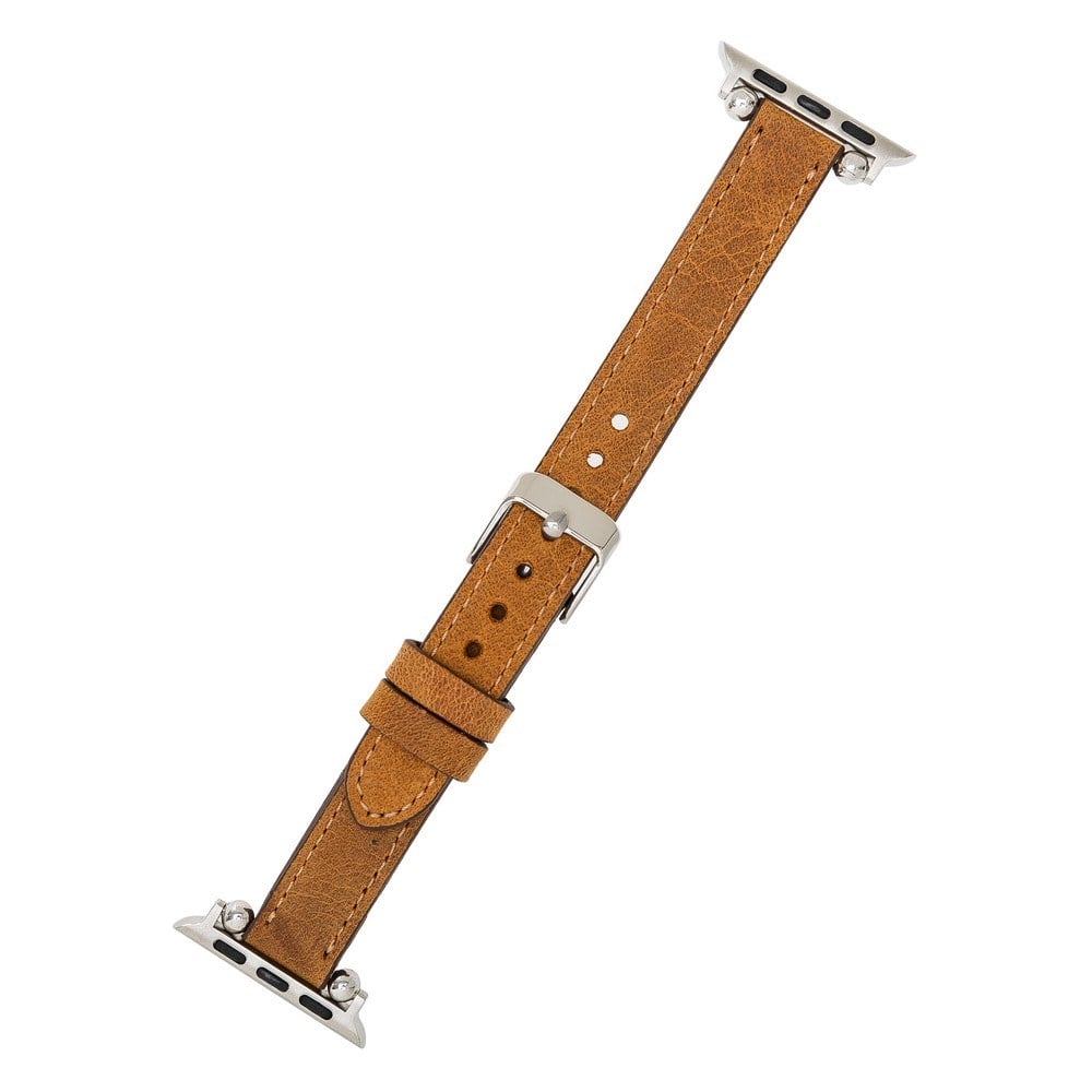 Akıllı Saatler Apple Watch Uyumlu Deri Kordon 38-40-41mm Ferro G19 Satın Al