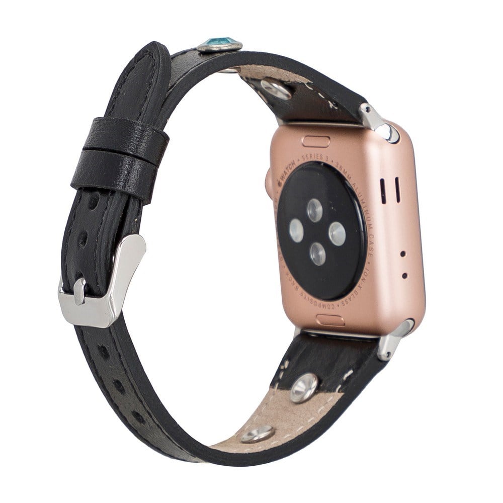 Akıllı Saatler Apple Watch Uyumlu Deri Kordon 38-40-41mm Slim TR RST1 Satın Al