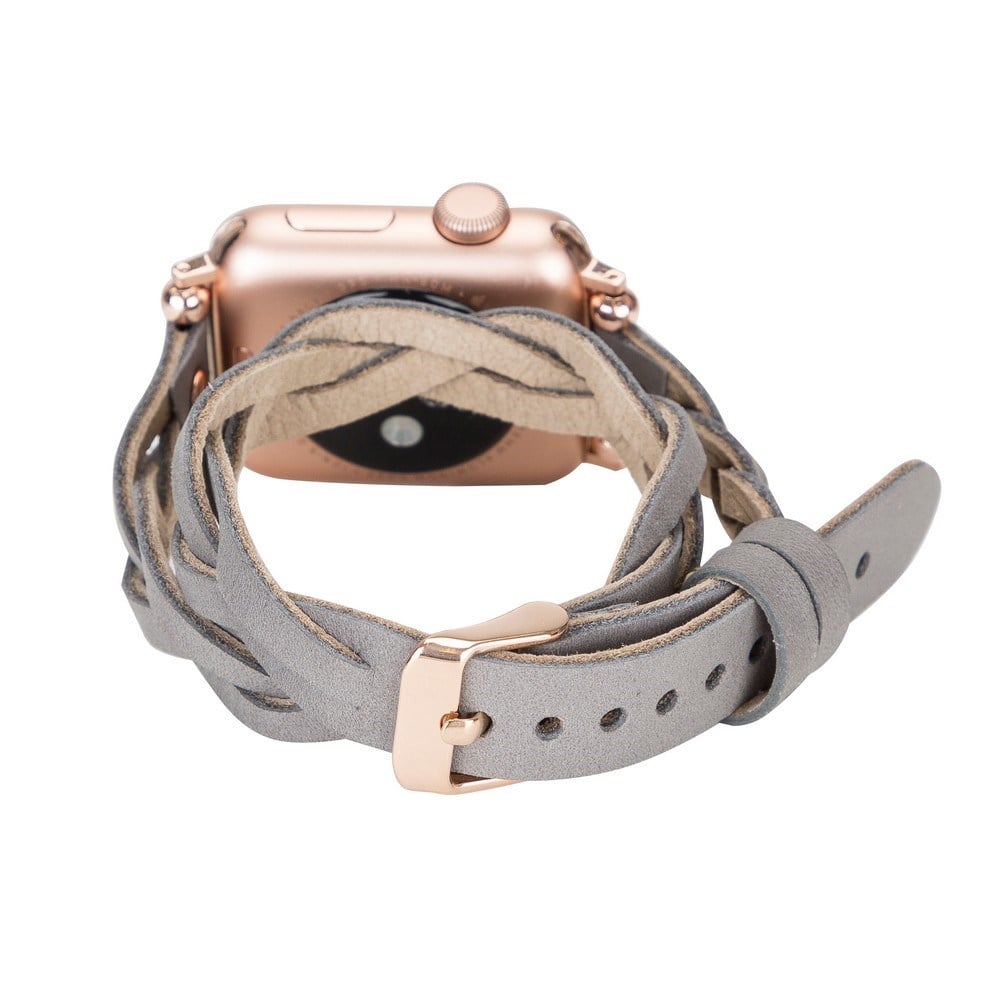Akıllı Saatler Apple Watch Uyumlu Deri Kordon Peggy 38-40-41mm DTRTRST9 Satın Al