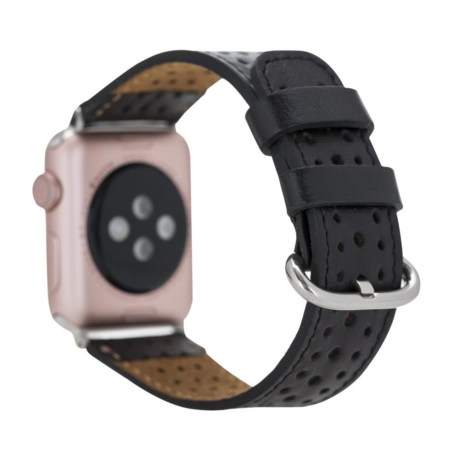 Akıllı Saatler Apple Watch Uyumlu Deri Kordon 38-40-41mm 87019 RST1 Satın Al