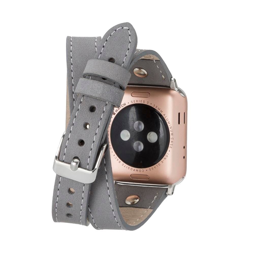Akıllı Saatler Apple Watch Uyumlu Deri Kordon 42-44-45mm Slim DT STRST9 Satın Al