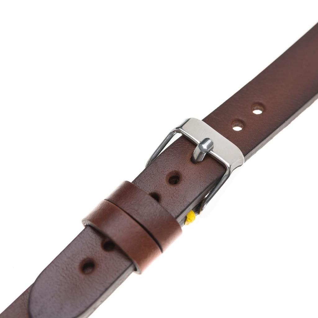 Akıllı Saatler Apple Watch Uyumlu Deri Kordon 38-40-41mm Slim SRÇ RST2E Satın Al