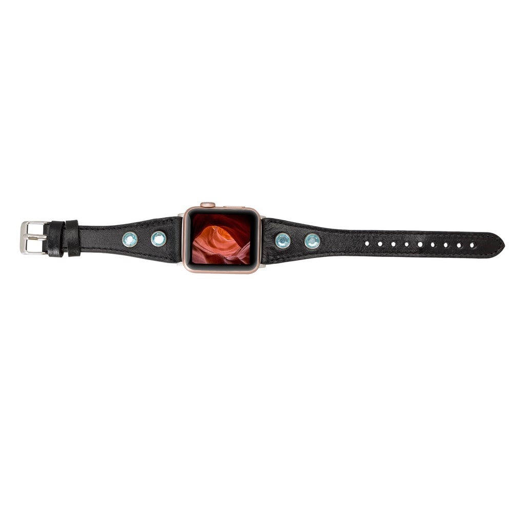 Akıllı Saatler Apple Watch Uyumlu Deri Kordon 38-40-41mm Slim TR RST1 Satın Al