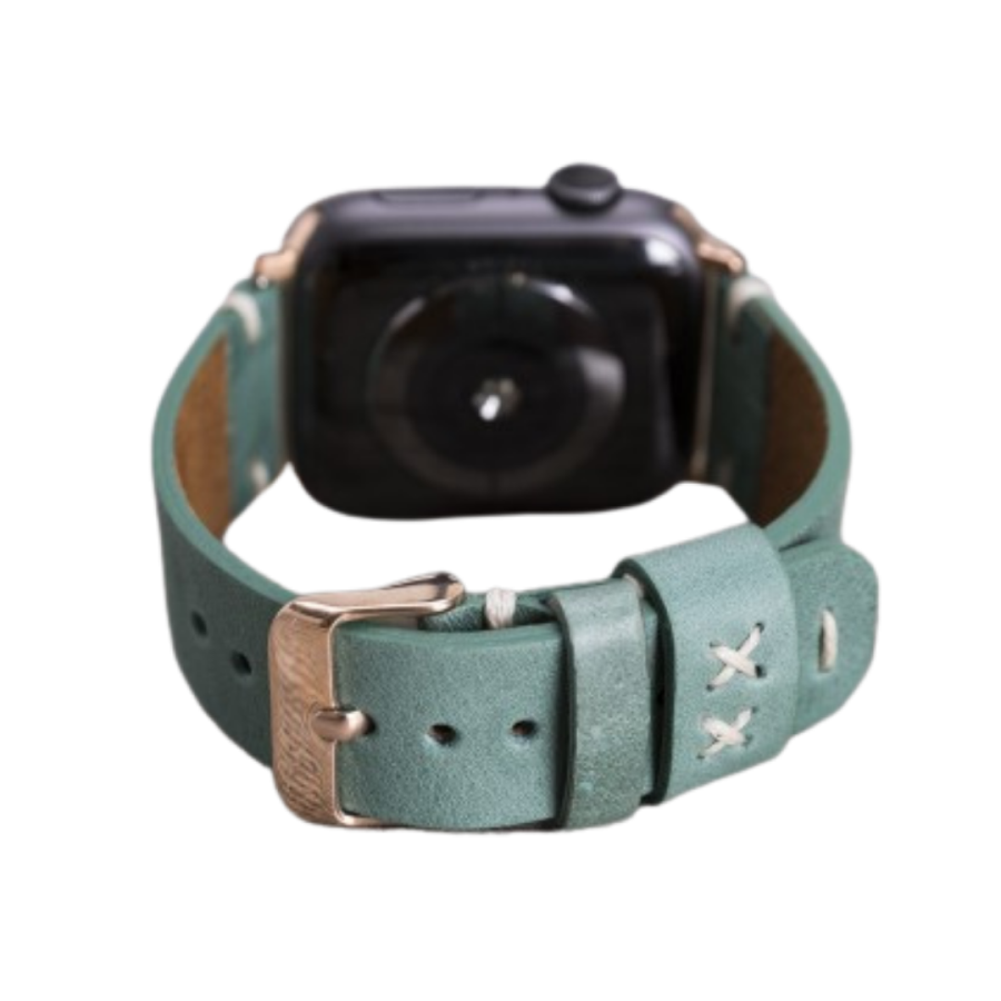 Akıllı Saatler Apple Watch Uyumlu Deri Kordon 42-44-45mm Orfe CZ12 Satın Al