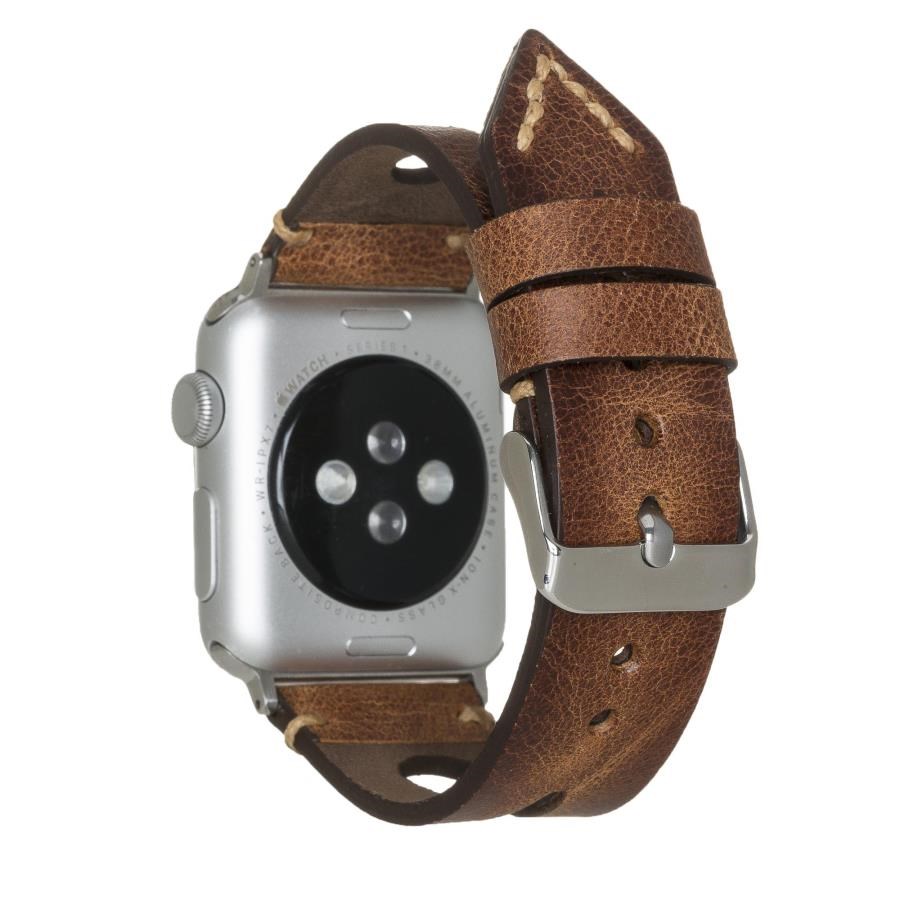 Akıllı Saatler Apple Watch Uyumlu Deri Kordon BA2 42-44-45mm TN11EF Satın Al