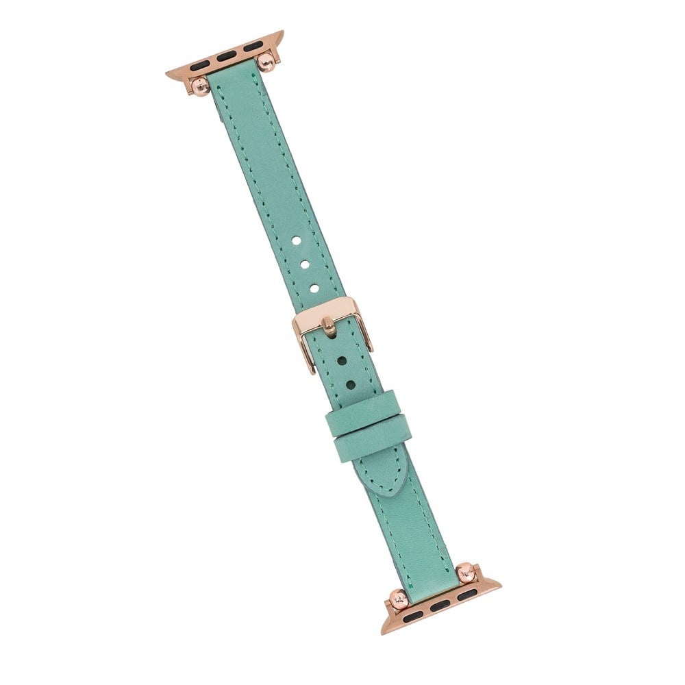 Akıllı Saatler Apple Watch Uyumlu Deri Kordon 42-44-45mm Ferro BRN7 Satın Al