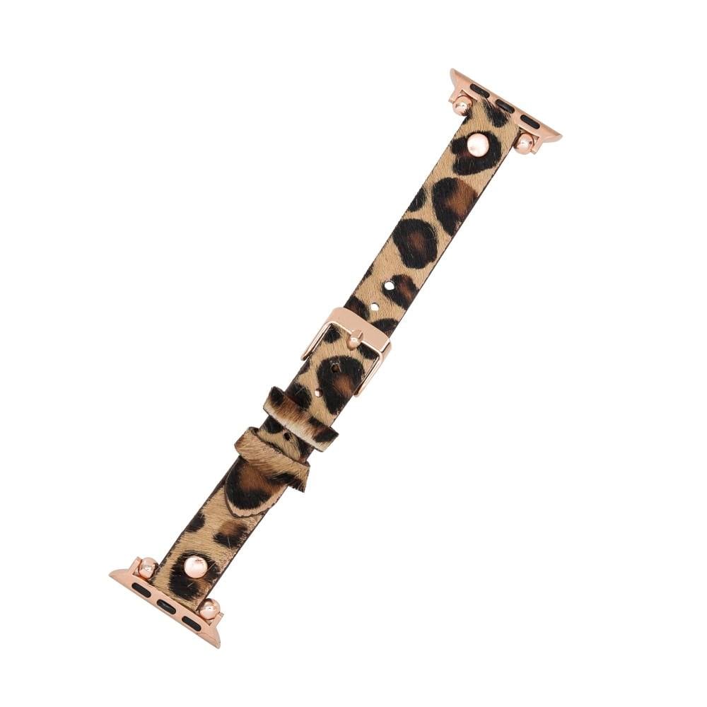 Akıllı Saatler Apple Watch Uyumlu Deri Kordon 38-40-41mm Ferro LEO1N Satın Al