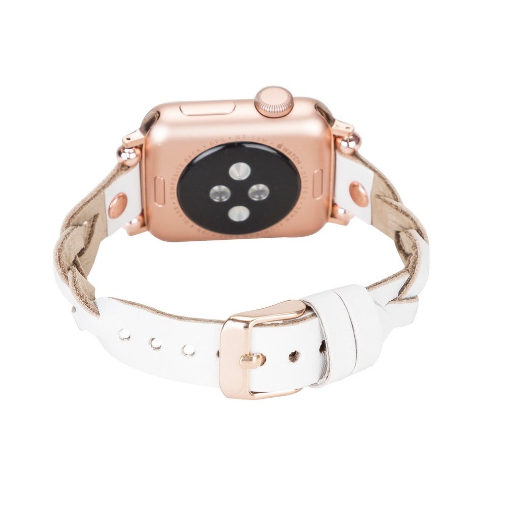 Akıllı Saatler Apple Watch Uyumlu Deri Kordon Wanda 38-40-41mm RT F3 Satın Al