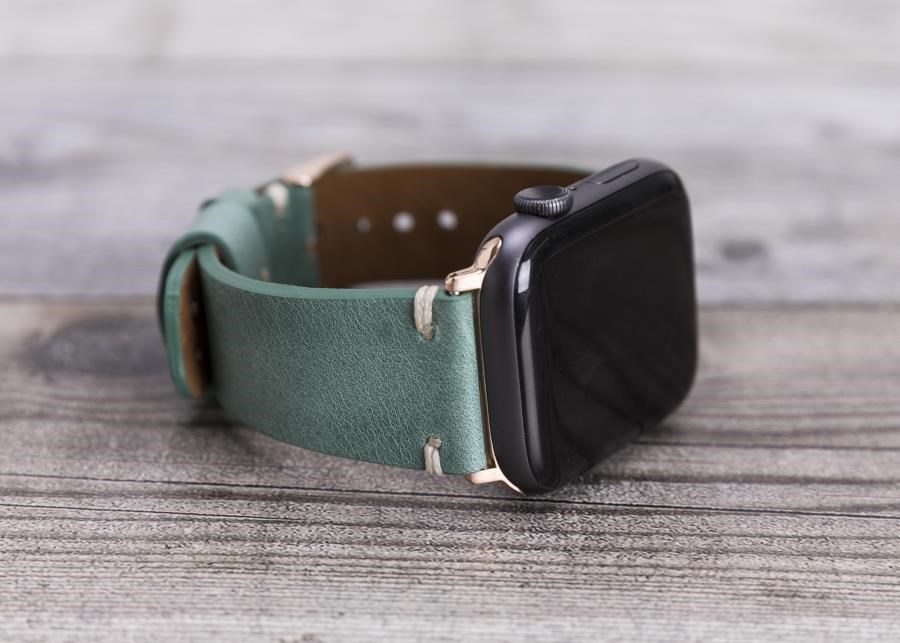 Akıllı Saatler Apple Watch Uyumlu Deri Kordon 42-44-45mm Orfe CZ12 Satın Al