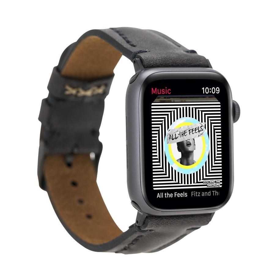 Akıllı Saatler Apple Watch Uyumlu Deri Kordon 38-40-41mm TN1 Avila Satın Al