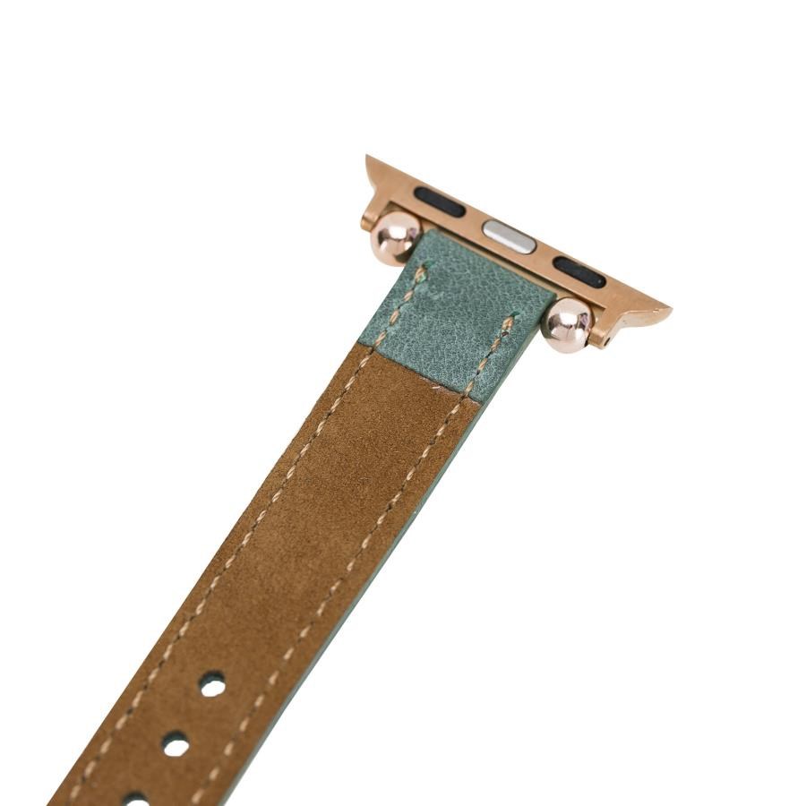Akıllı Saatler Apple Watch Uyumlu Deri Kordon 42-44-45mm Ferro CZ12 Satın Al