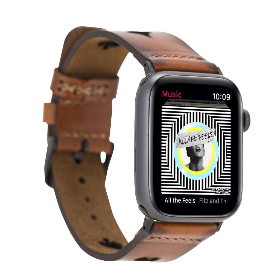 Akıllı Saatler Apple Watch Uyumlu Deri Kordon 42-44-45mm Avesta RST2EF Satın Al