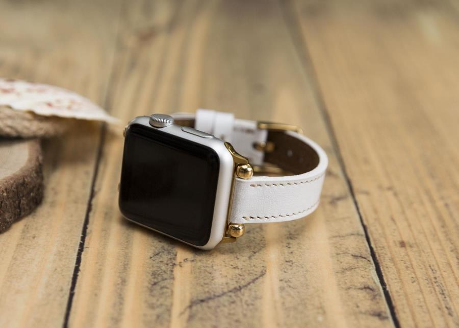 Akıllı Saatler Apple Watch Uyumlu Deri Kordon 38-40-41mm Ferro F3 Satın Al