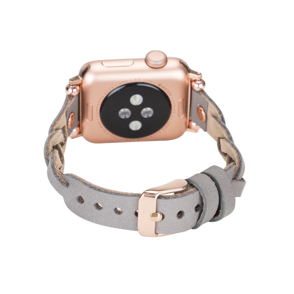 Akıllı Saatler Apple Watch Uyumlu Deri Kordon Wanda 38-40-41mm RT RST9 Satın Al