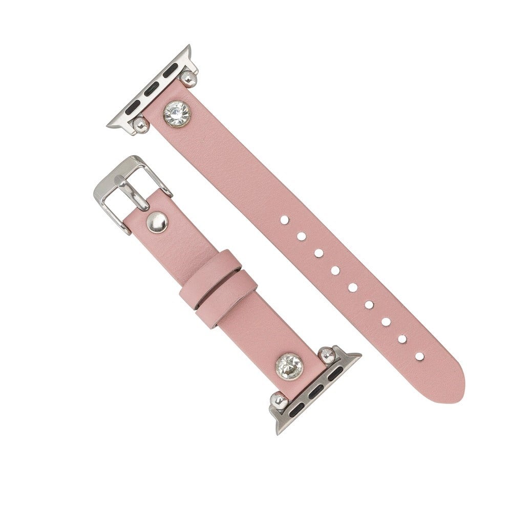 Akıllı Saatler Apple Watch Uyumlu Deri Kordon Visby 38-40-41mm NU2 Satın Al