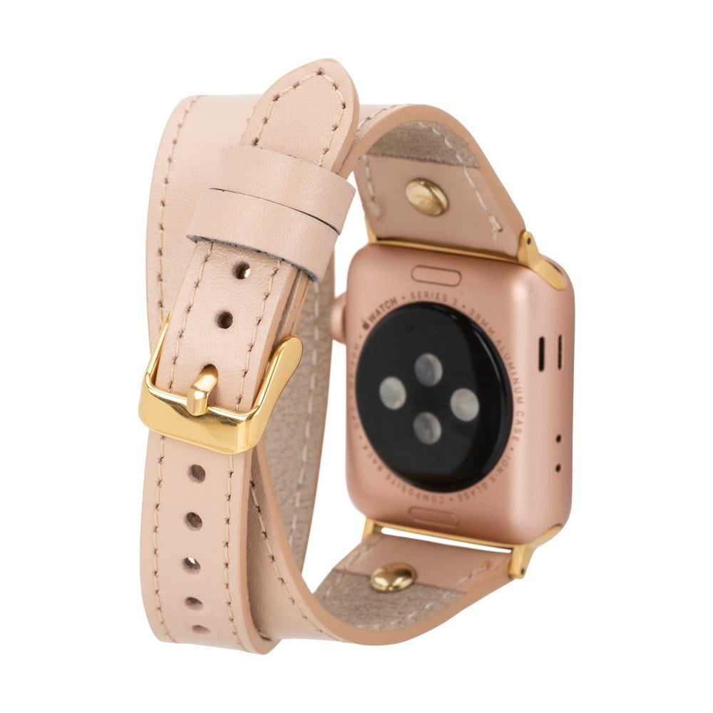 Akıllı Saatler Apple Watch Uyumlu Deri Kordon 42-44-45mm Slim DT GT NU1 Satın Al