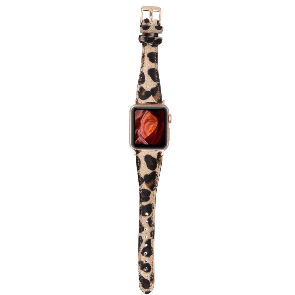 Akıllı Saatler Apple Watch Uyumlu Deri Kordon 42-44-45mm Slim LE01N Satın Al