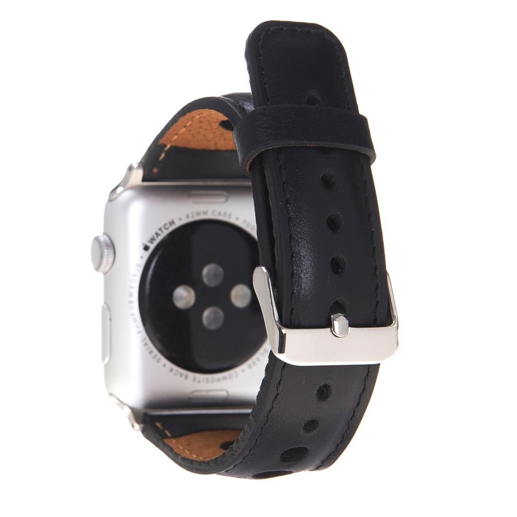 Akıllı Saatler Apple Watch Uyumlu Deri Kordon 42-44-45mm ARK RST1 Satın Al