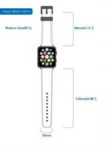 Akıllı Saatler Apple Watch Uyumlu Deri Kordon 42-44-45mm ARK RST1 Satın Al