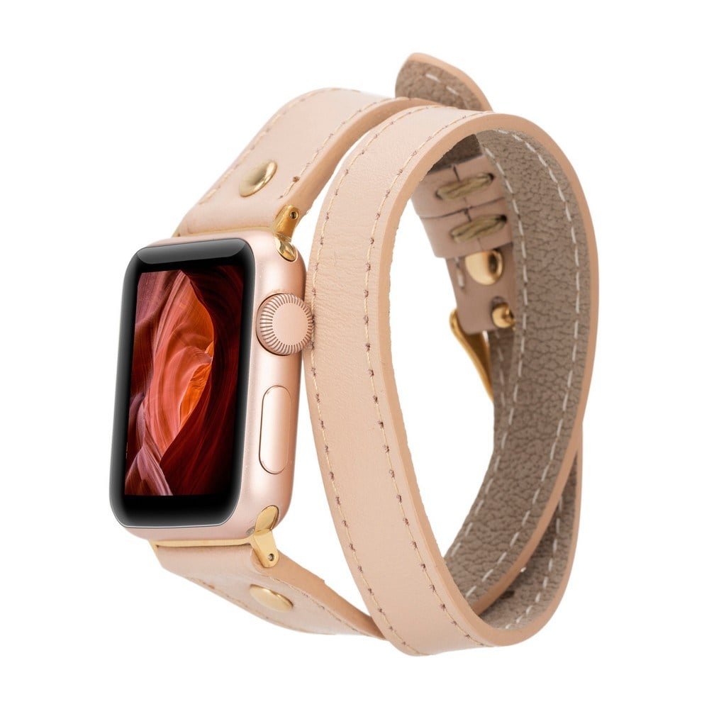 Akıllı Saatler Apple Watch Uyumlu Deri Kordon 42-44-45mm Slim DT GT NU1 Satın Al