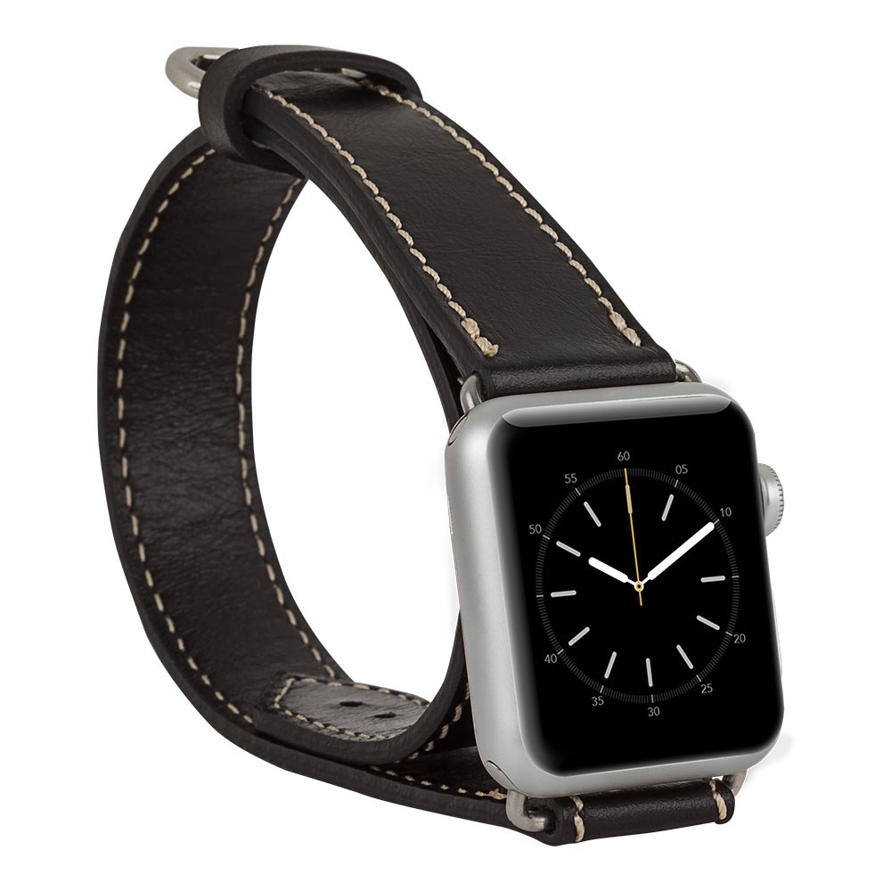 Akıllı Saatler Apple Watch Uyumlu Deri Kordon 38-40-41mm DT RST1 Satın Al