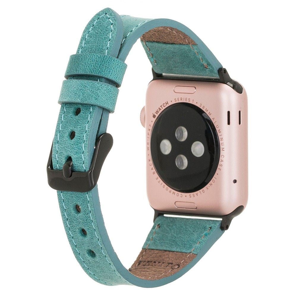 Akıllı Saatler Apple Watch Uyumlu Deri Kordon 42-44-45mm Slim CZ12 Satın Al