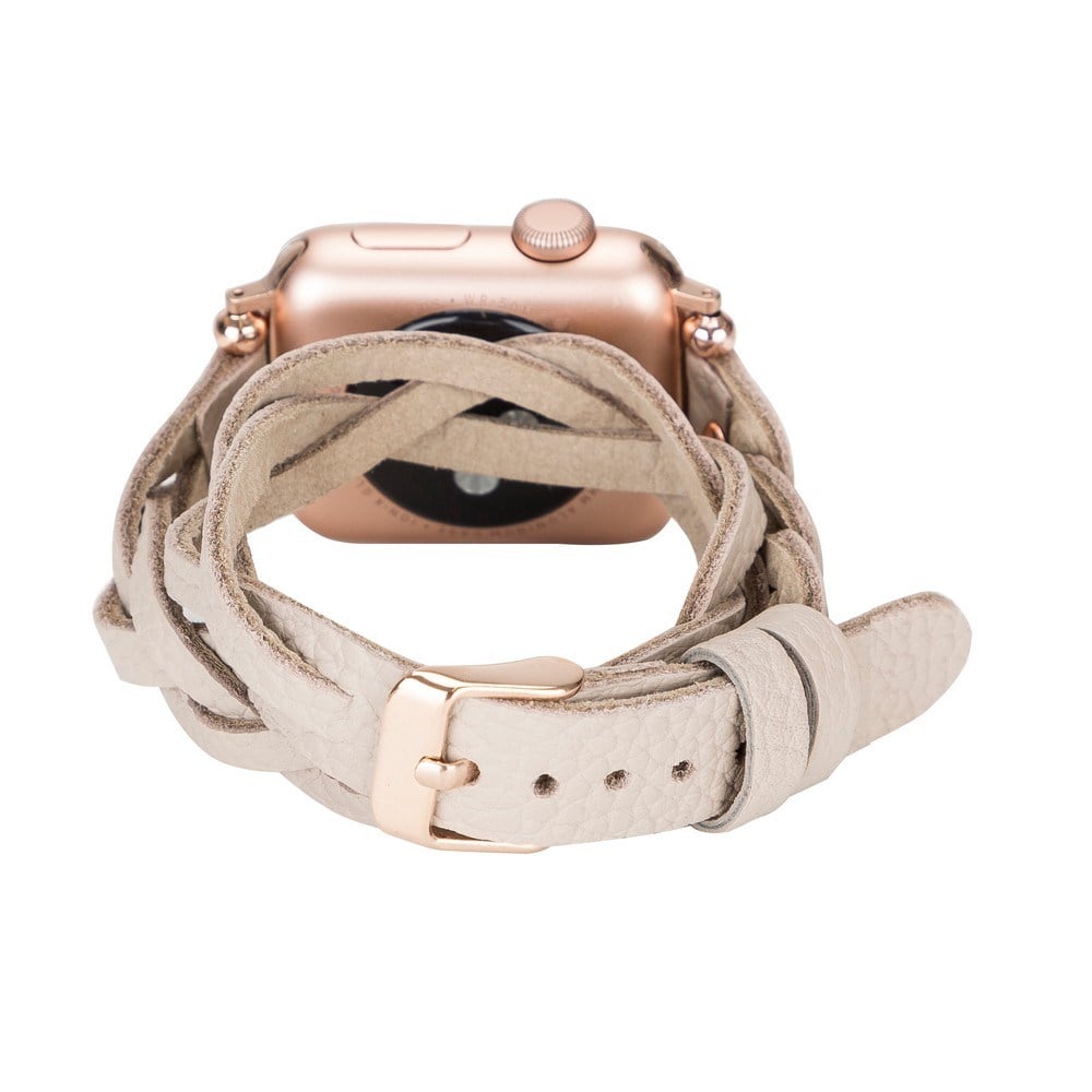 Akıllı Saatler Apple Watch Uyumlu Deri Kordon Peggy 38-40-41mm DTRTERC3 Satın Al
