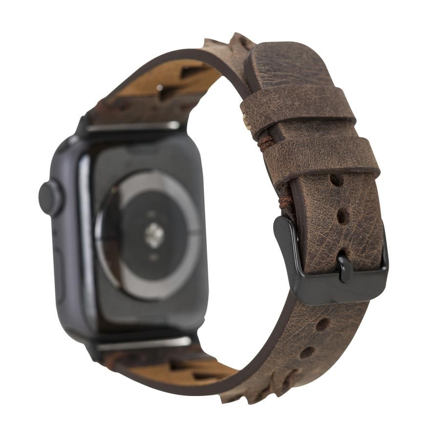 Akıllı Saatler Apple Watch Uyumlu Deri Kordon 38-40-41mm G6 Boras Satın Al